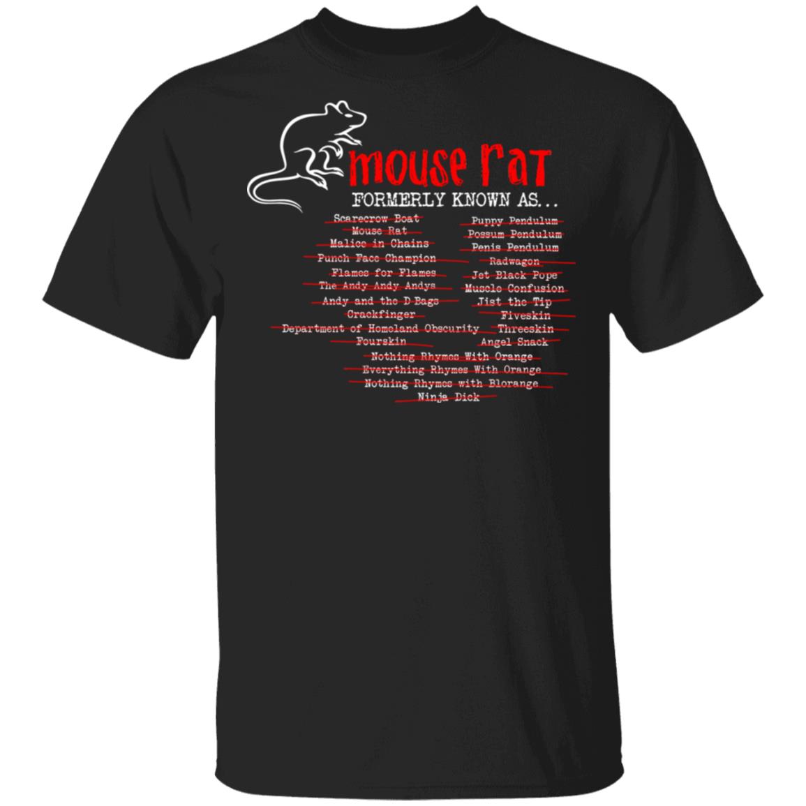 Parks and Recreation Mouse Rat Formerly Known As Shirt, Hoodie, Tank