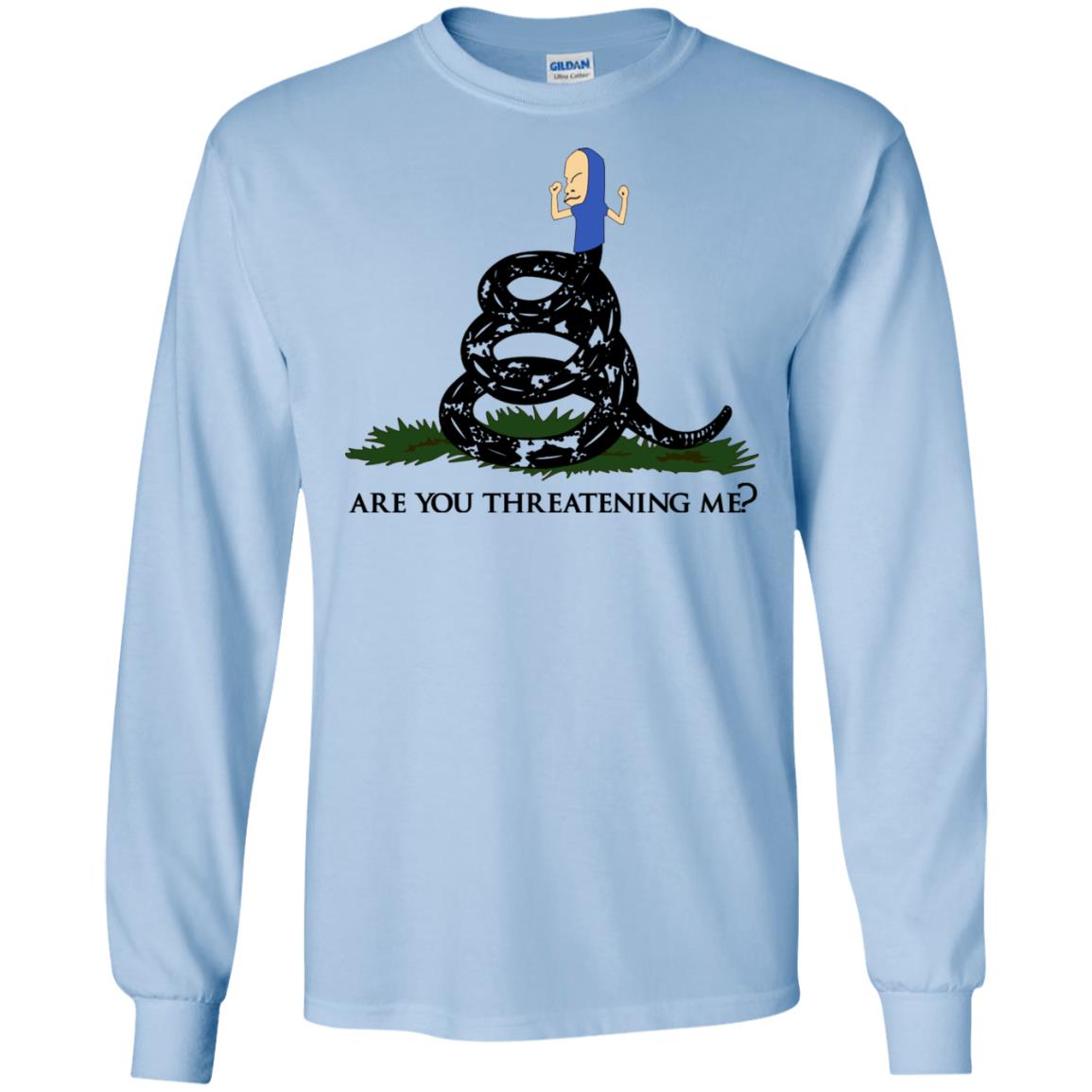 Gadsden Flag Beavis: Are You Threatening Me T-Shirts, Hoodie, Tank