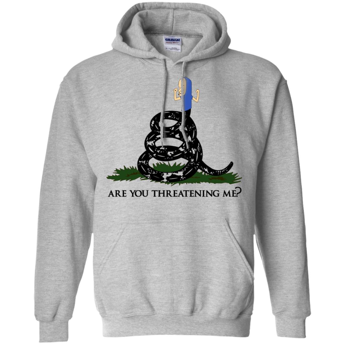 Gadsden Flag Beavis: Are You Threatening Me T-Shirts, Hoodie, Tank