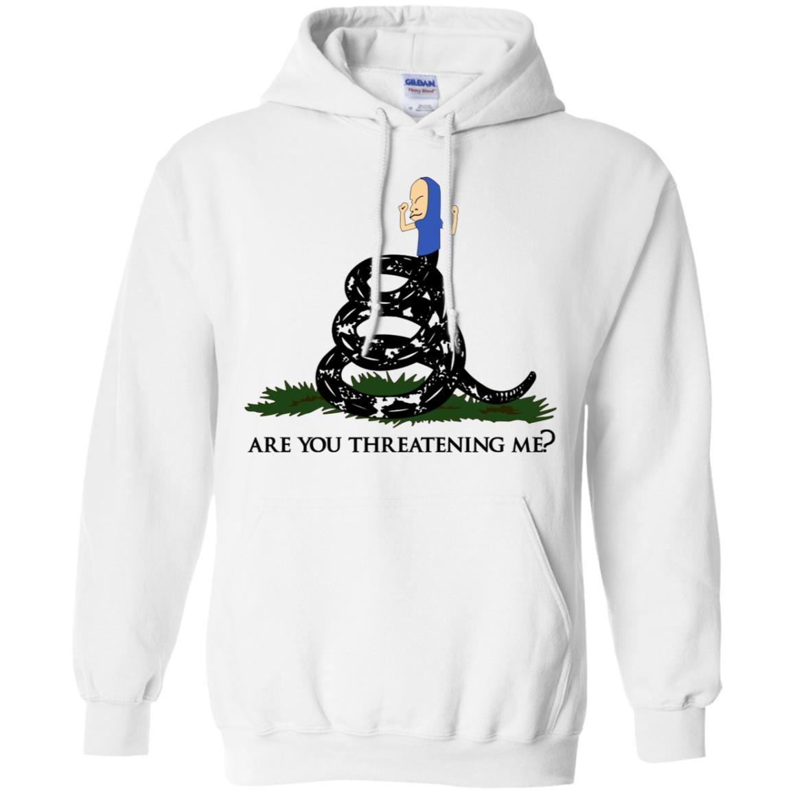 Gadsden Flag Beavis: Are You Threatening Me T-Shirts, Hoodie, Tank