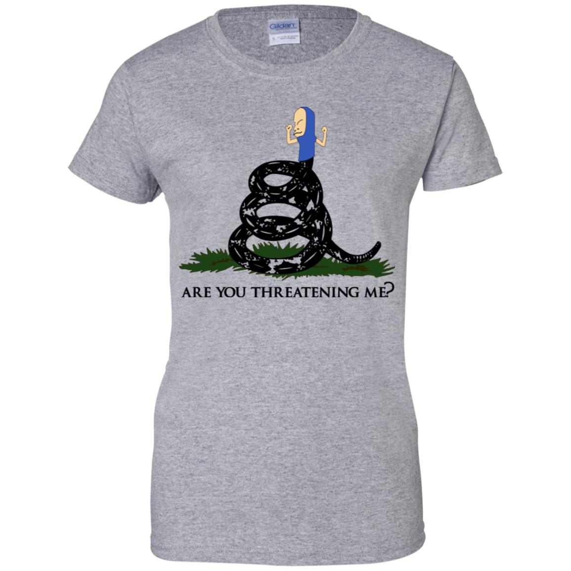 Gadsden Flag Beavis: Are You Threatening Me T-Shirts, Hoodie, Tank