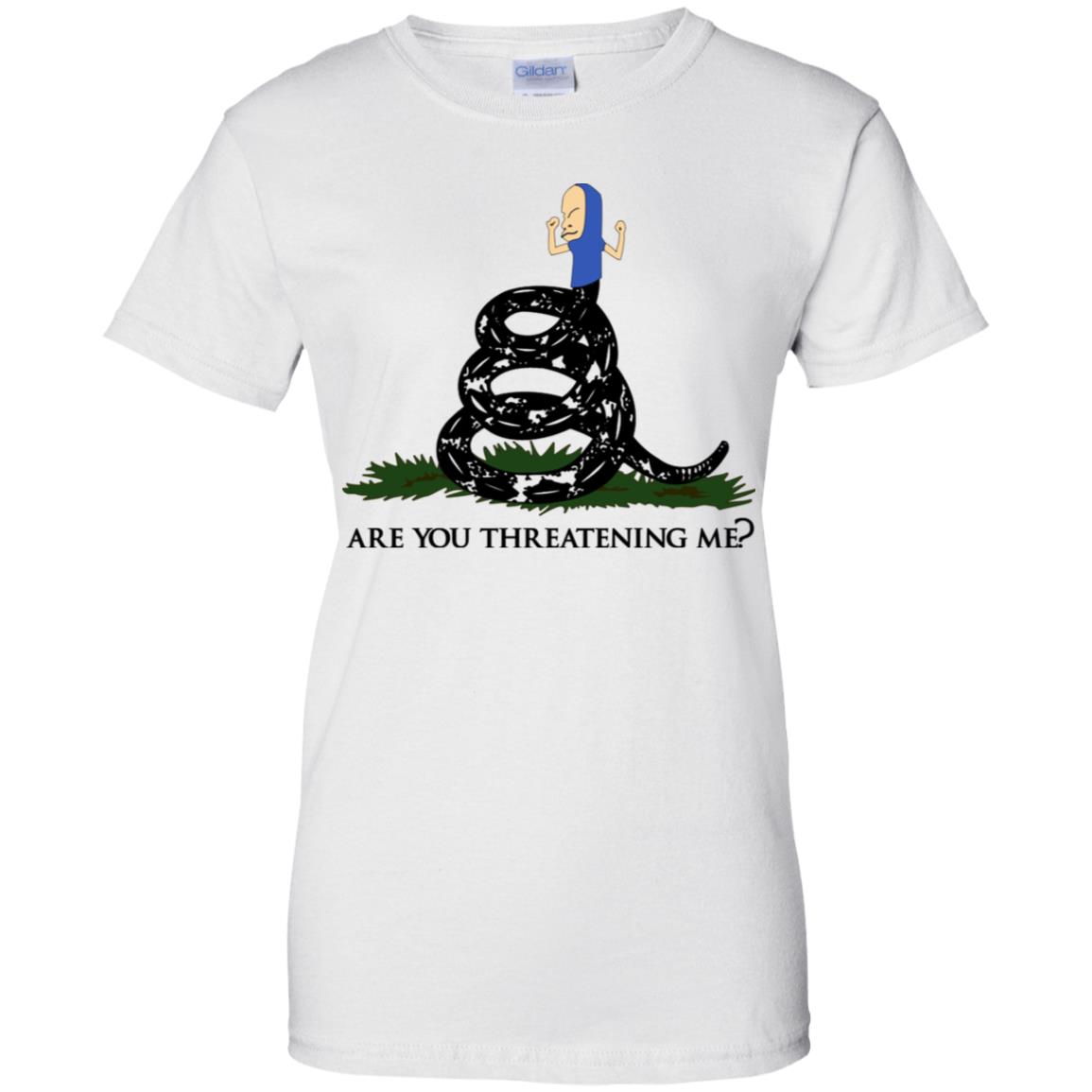 Gadsden Flag Beavis: Are You Threatening Me T-Shirts, Hoodie, Tank