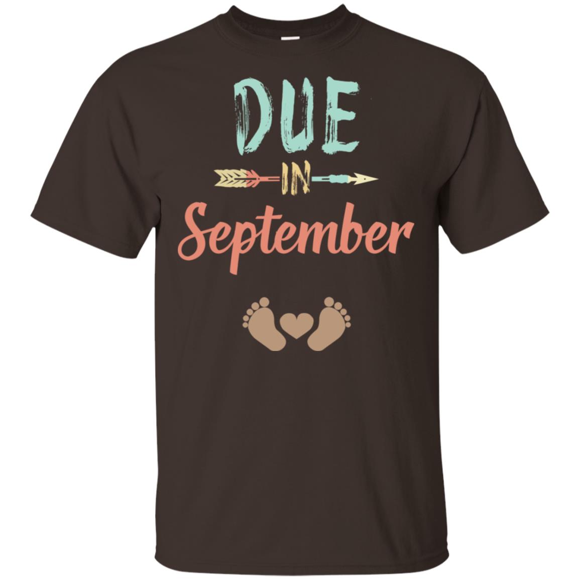Due Date September Announcement Mommy Bump Pregnancy T-Shirts, Hoodie, Tank