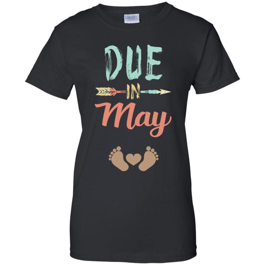 
	Due Date May Announcement Mommy Bump Pregnancy T-Shirts, Hoodie, Tank