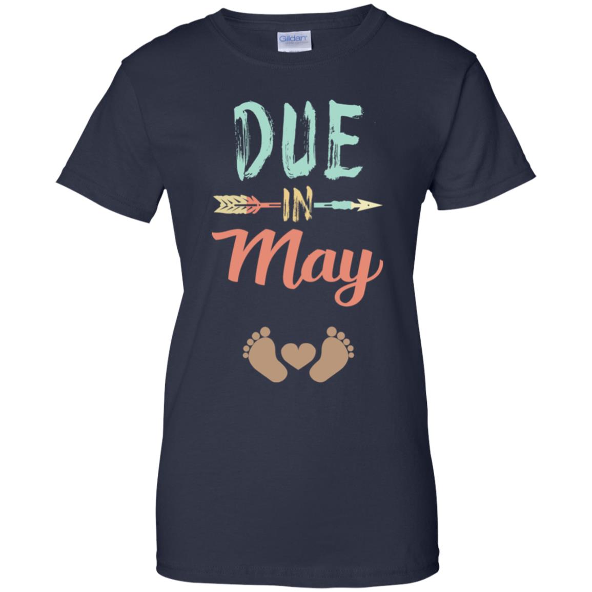 Due Date May Announcement Mommy Bump Pregnancy T-Shirts, Hoodie, Tank