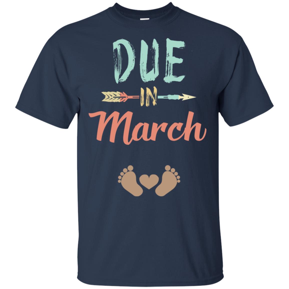 Due Date March Announcement Mommy Bump Pregnancy T-Shirts, Hoodie, Tank