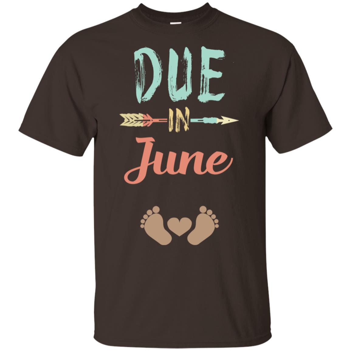 Due Date June Announcement Mommy Bump Pregnancy T-Shirts, Hoodie, Tank