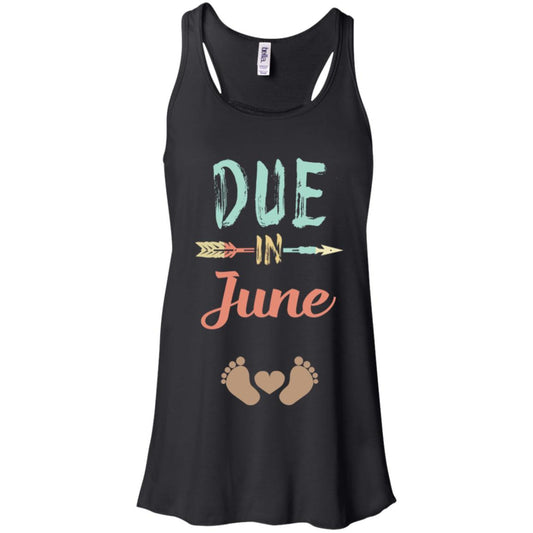 Due Date June Announcement Mommy Bump Pregnancy T-Shirts, Hoodie, Tank