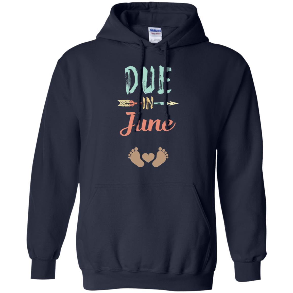 Due Date June Announcement Mommy Bump Pregnancy T-Shirts, Hoodie, Tank