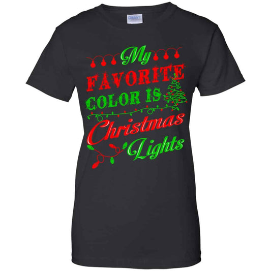 
	My Favorite Color Is Christmas Light Xmas T-Shirts, Hoodie, Sweater