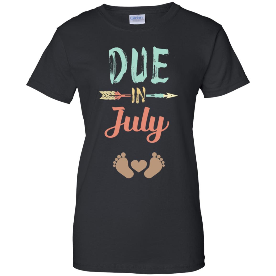 
	Due Date July Announcement Mommy Bump Pregnancy T-Shirts, Hoodie, Tank