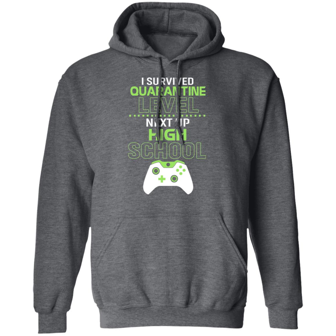 I Survived Quarantine Level Next Up High School Shirt, Hoodie, Tank