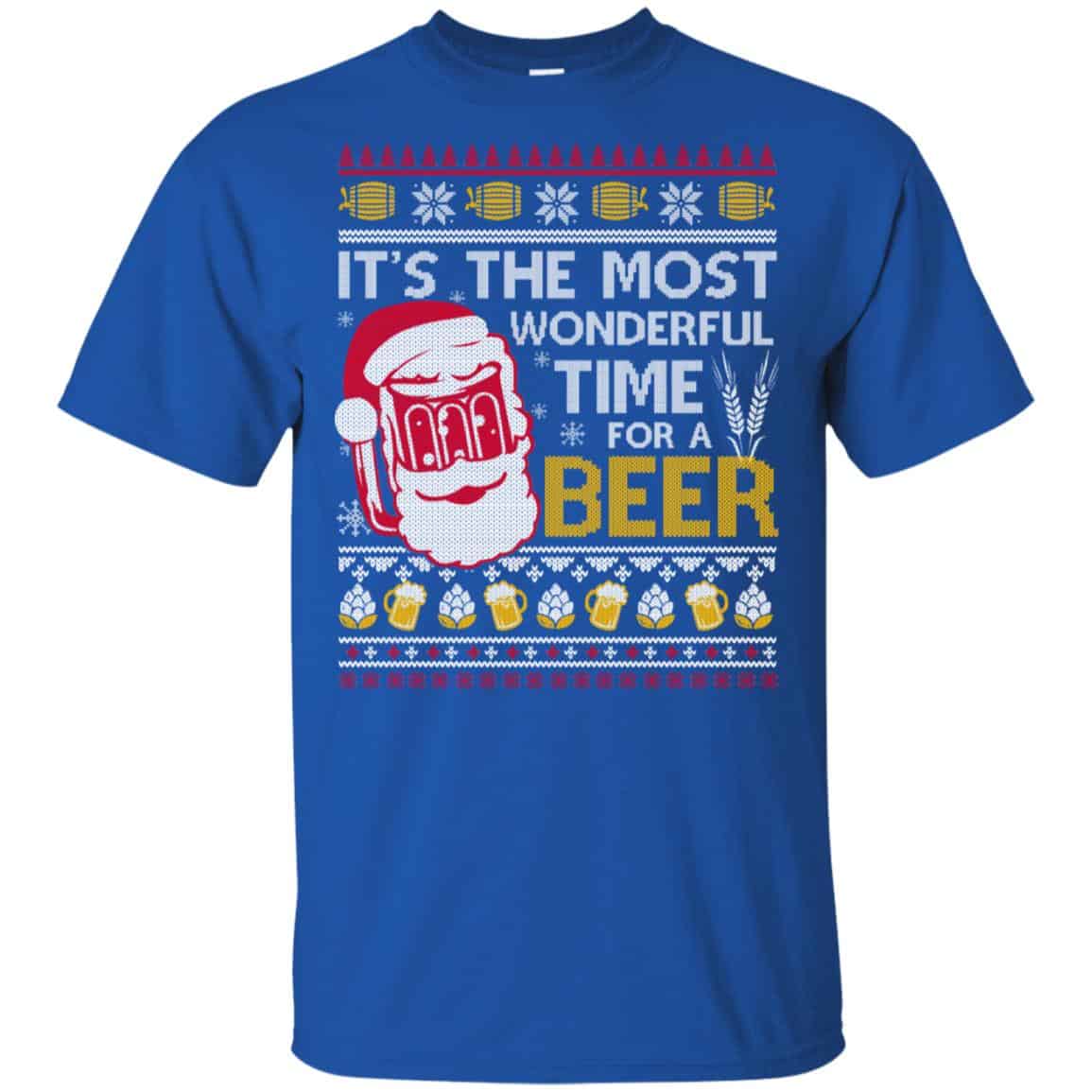 It’s The Most Wonderful Time For A Beer T-Shirts, Hoodie, Sweater