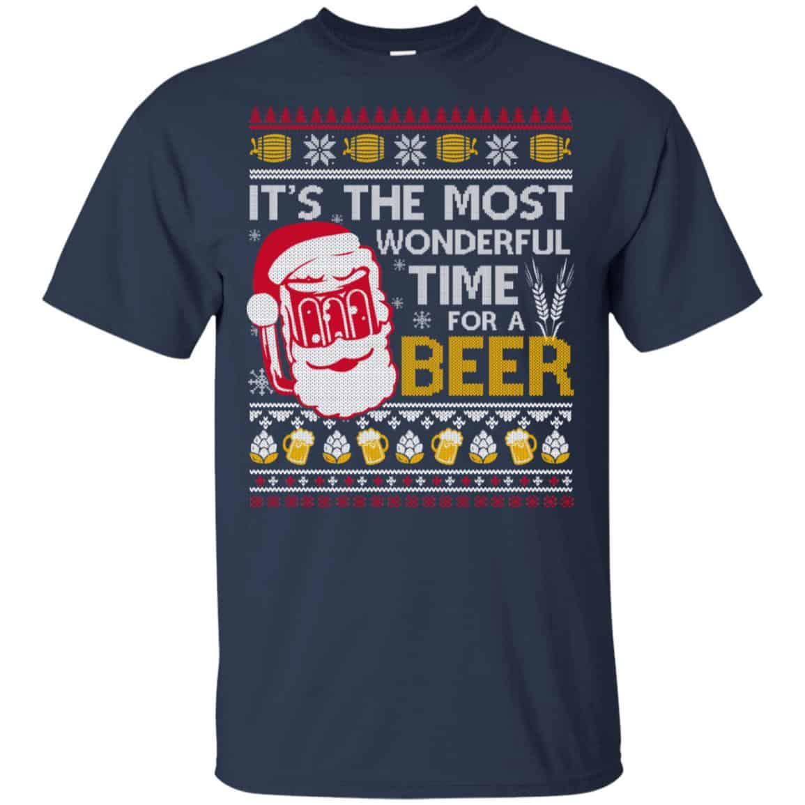 It’s The Most Wonderful Time For A Beer T-Shirts, Hoodie, Sweater