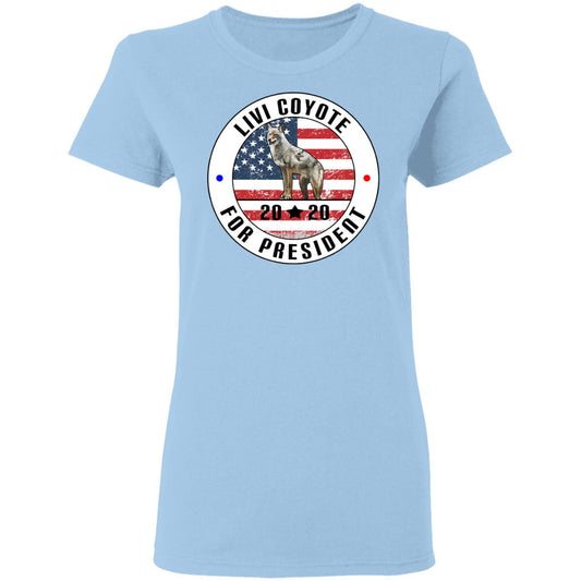 Livi Coyote For President 2020 Shirt, Hoodie, Tank