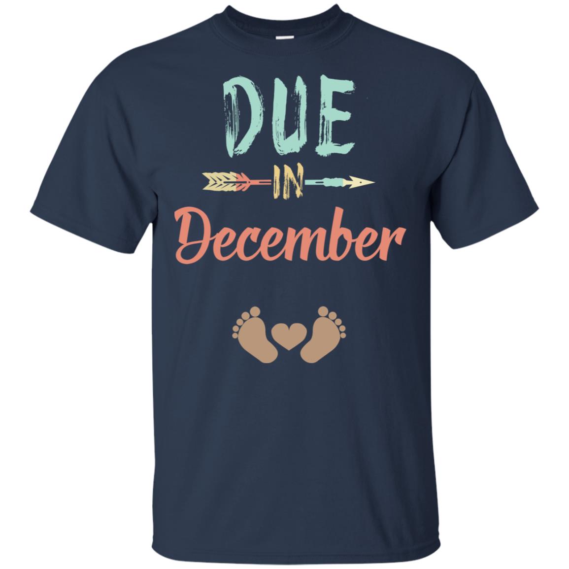 Due Date December Announcement Mommy Bump Pregnancy T-Shirts, Hoodie, Tank