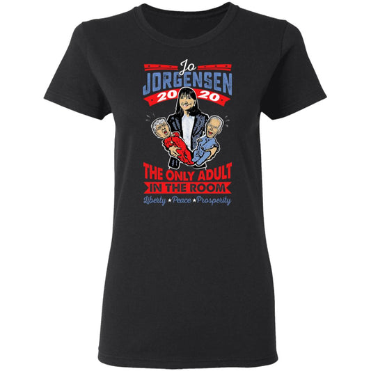 Jo Jorgensen 2020 The Only Adult In The Room Shirt, Hoodie, Tank