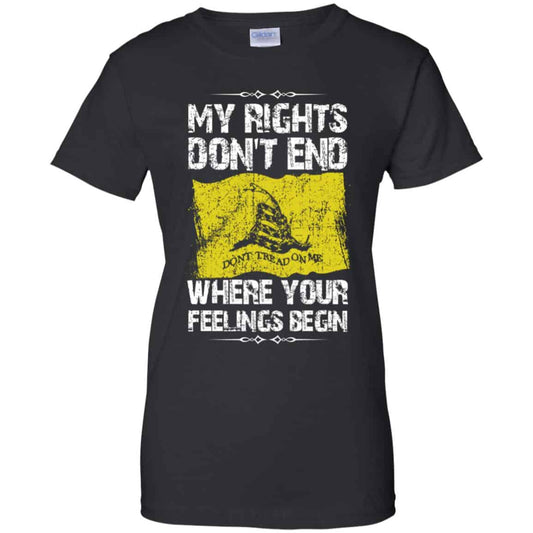 
	My Rights Don’t End Where Your Feelings Begin Shirt, Hoodie, Tank