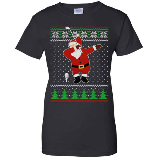 
	Dabbing Santa Golf Ugly Christmas Sweater, T-Shirts, Hoodie