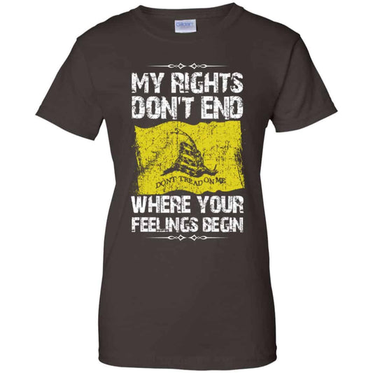My Rights Don’t End Where Your Feelings Begin Shirt, Hoodie, Tank