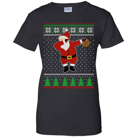 
	Dabbing Santa Volleyball Ugly Christmas Sweater, T-Shirts, Hoodie
