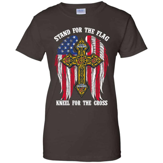 Cleveland Cavaliers: Stand For The Flag Kneel For The Cross Shirt, Hoodie, Tank