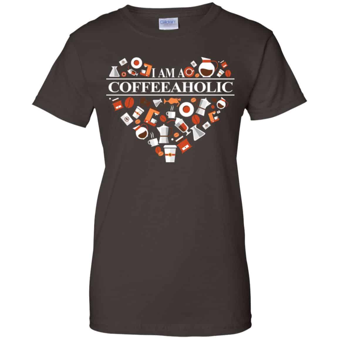 I Am A Coffeeaholic T-Shirts, Hoodie, Tank