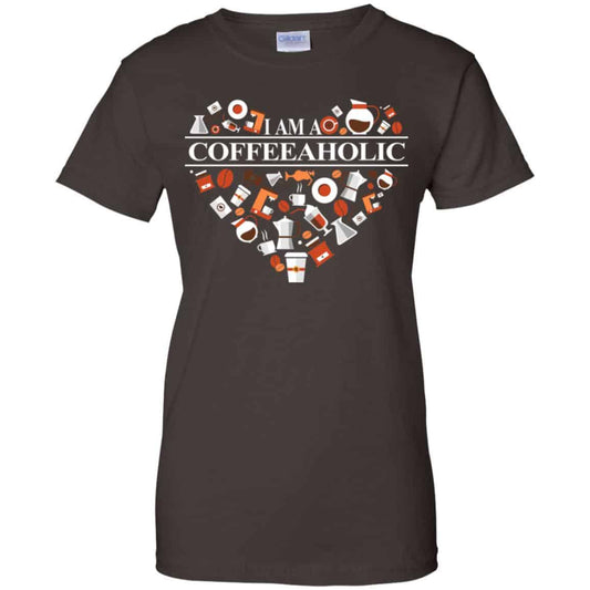 I Am A Coffeeaholic T-Shirts, Hoodie, Tank
