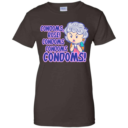 Condoms, Rose! Condoms Condoms Condoms Golden Girls Shirt, Hoodie, Tank