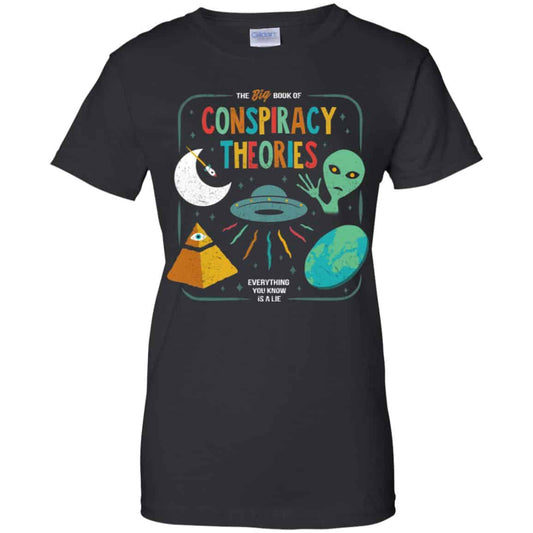 
	The Big Book Of Conspiracy Theories Everything You Know Is A Lie T-Shirts, Hoodie, Tank
