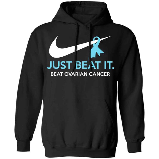 Just Beat It – Beat Ovarian Cancer Gift Shirt, Hoodie, Tank