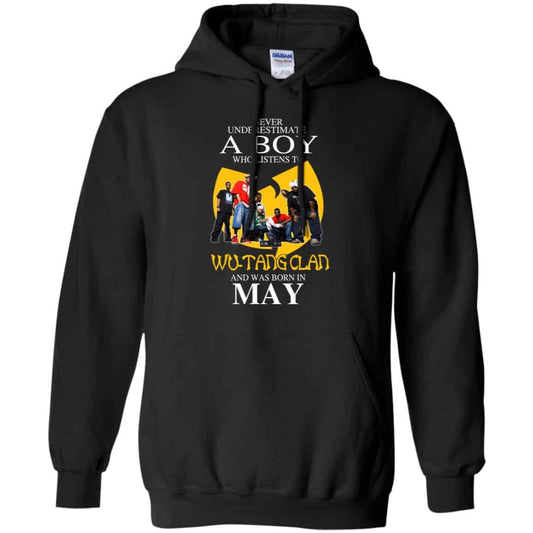 
	A Boy Who Listens To Wu-Tang Clan And Was Born In May T-Shirts, Hoodie, Tank