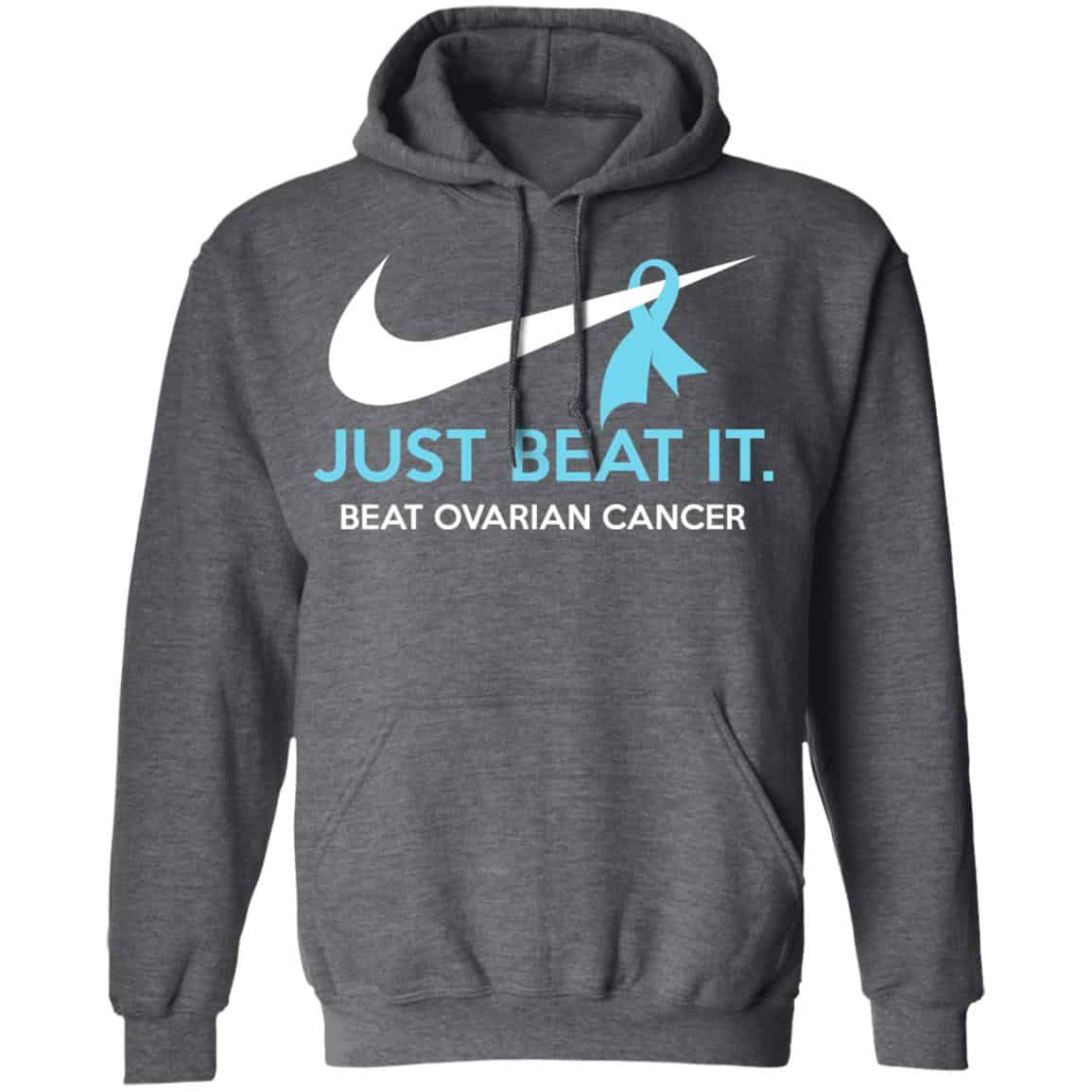 Just Beat It – Beat Ovarian Cancer Gift Shirt, Hoodie, Tank