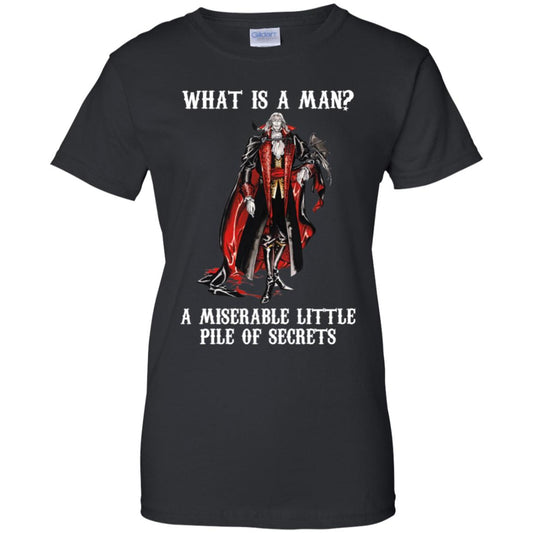 
	What Is A Man A Miserable Little Pile Of Secrets T-Shirts, Hoodie, Tank