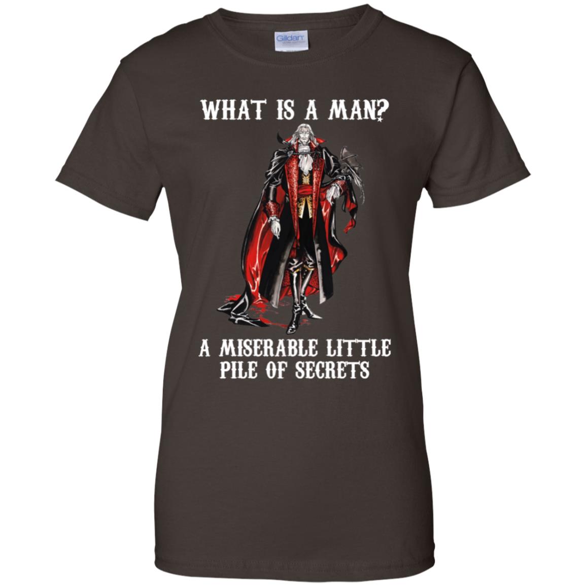 What Is A Man A Miserable Little Pile Of Secrets T-Shirts, Hoodie, Tank