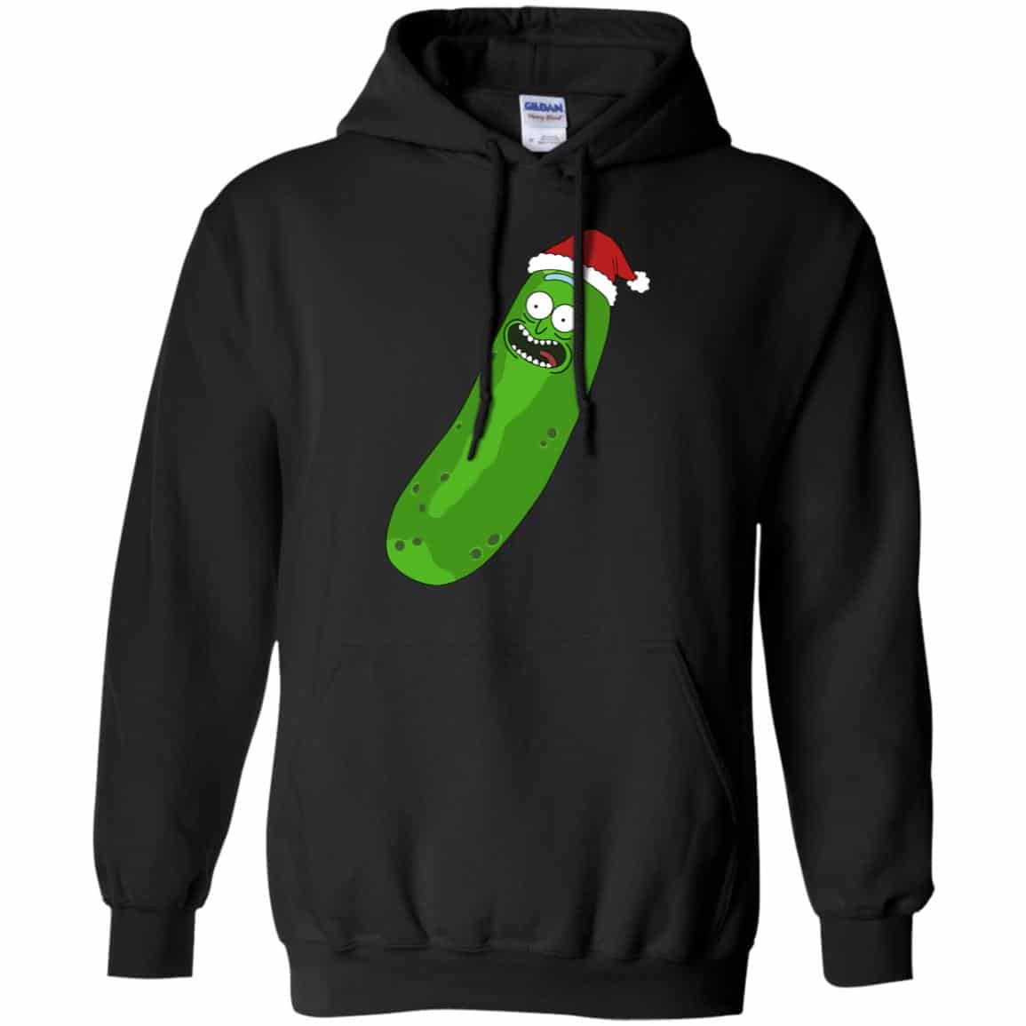 Rick And Morty: Pickle Rick Christmas Santa Hat T-Shirts, Hoodie, Sweater