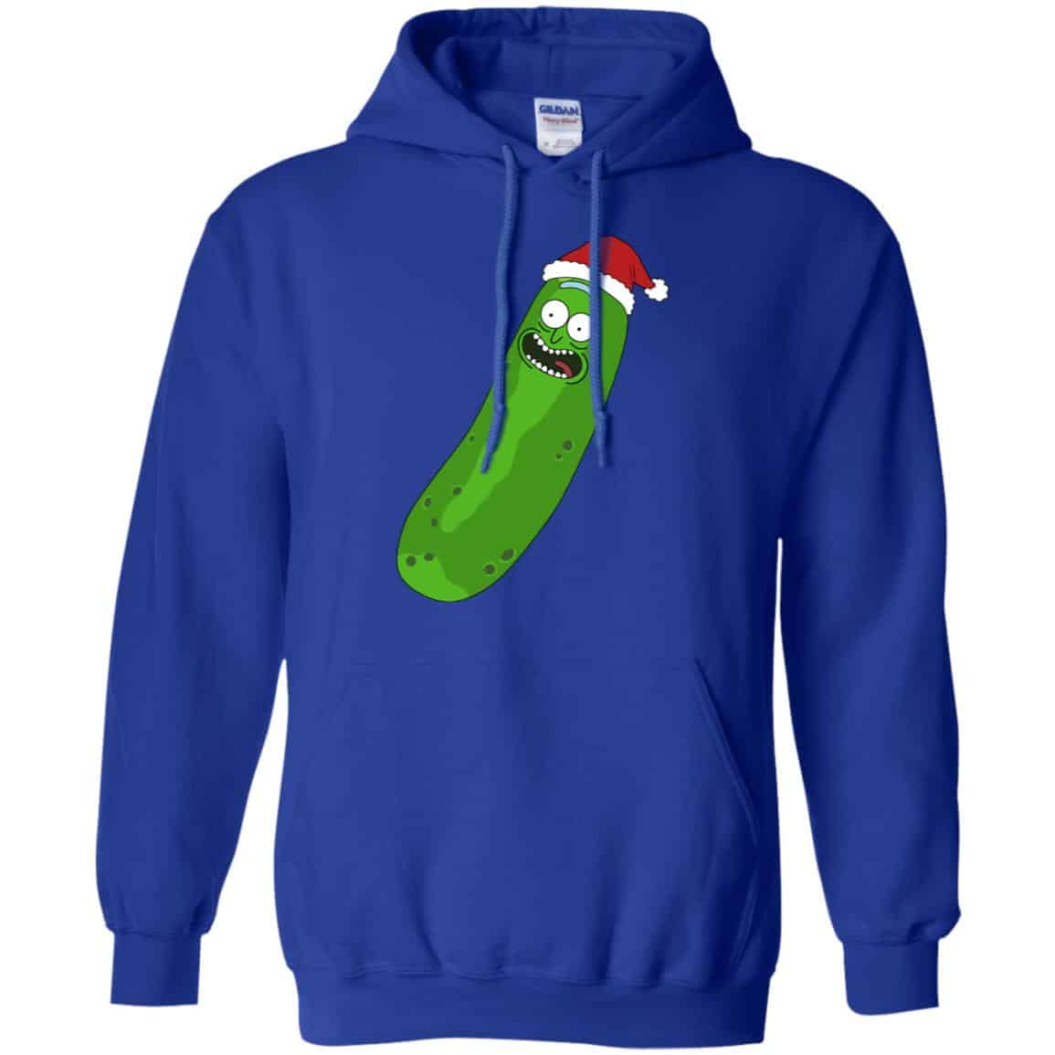 Rick And Morty: Pickle Rick Christmas Santa Hat T-Shirts, Hoodie, Sweater
