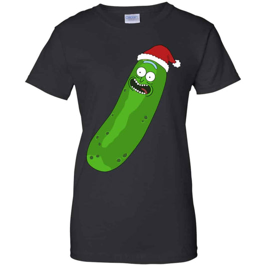 Rick And Morty: Pickle Rick Christmas Santa Hat T-Shirts, Hoodie, Sweater