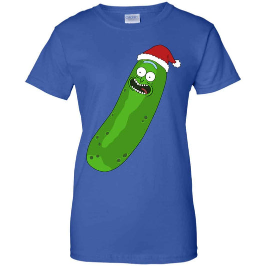 
	Rick And Morty: Pickle Rick Christmas Santa Hat T-Shirts, Hoodie, Sweater