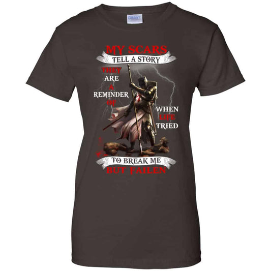 My Scars Tell A Story They Are A Reminder Of When Life Tried Shirt, Hoodie, Tank