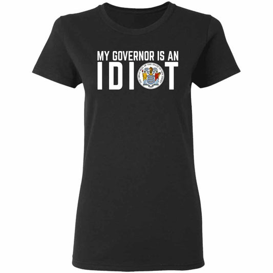 My Governor Is An Idiot New Jersey Seal Shirt, Hoodie, Tank