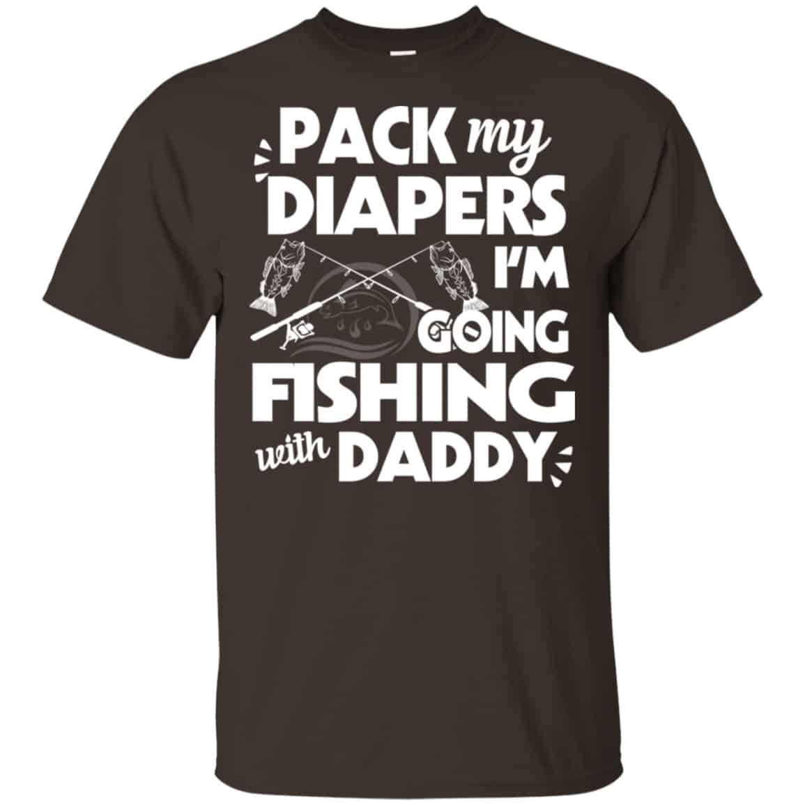 Pack My Diapers I’m Going Fishing With Grandpa Shirt, Hoodie, Tank