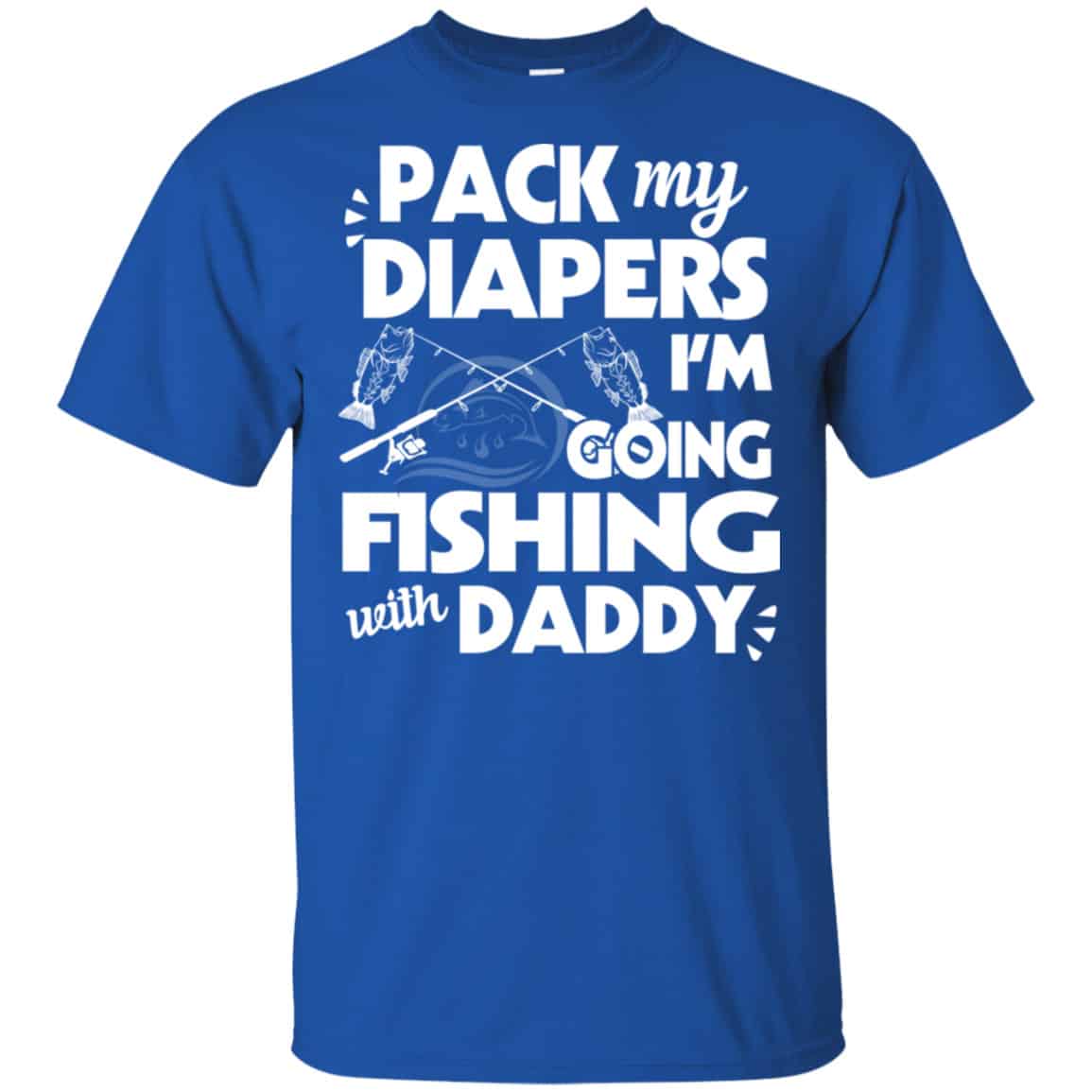 Pack My Diapers I’m Going Fishing With Grandpa Shirt, Hoodie, Tank