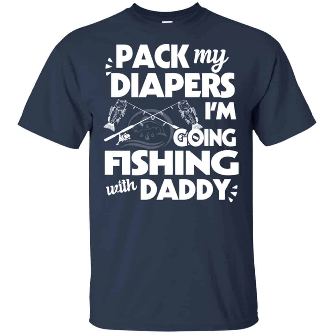 Pack My Diapers I’m Going Fishing With Grandpa Shirt, Hoodie, Tank