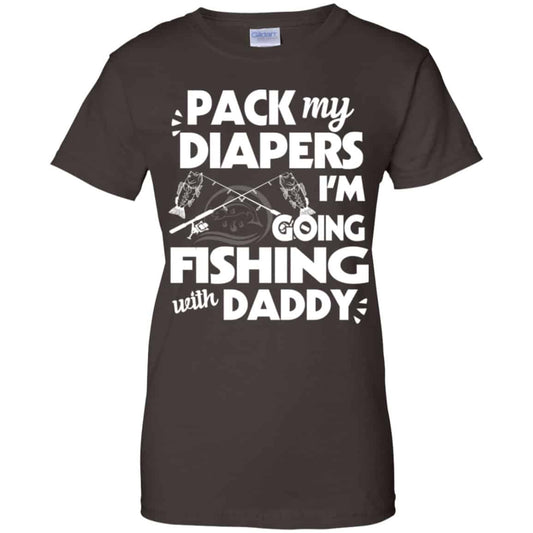 Pack My Diapers I’m Going Fishing With Grandpa Shirt, Hoodie, Tank