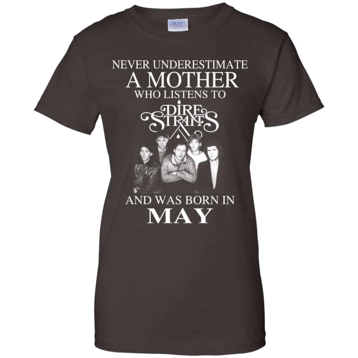 A Mother Who Listens To Dire Straits And Was Born In May T-Shirts, Hoodie, Tank