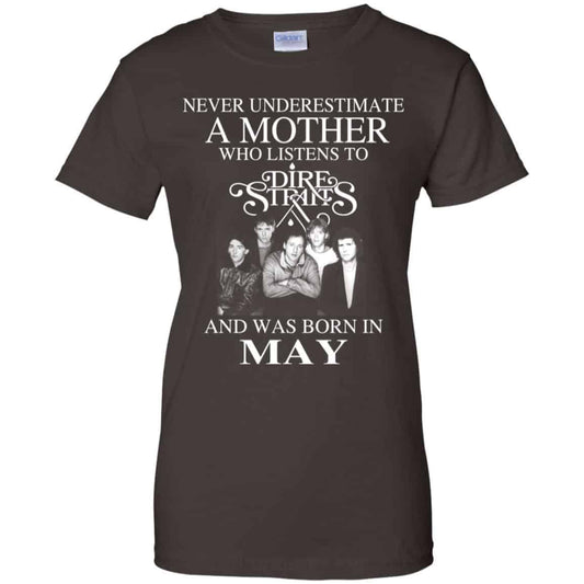 A Mother Who Listens To Dire Straits And Was Born In May T-Shirts, Hoodie, Tank