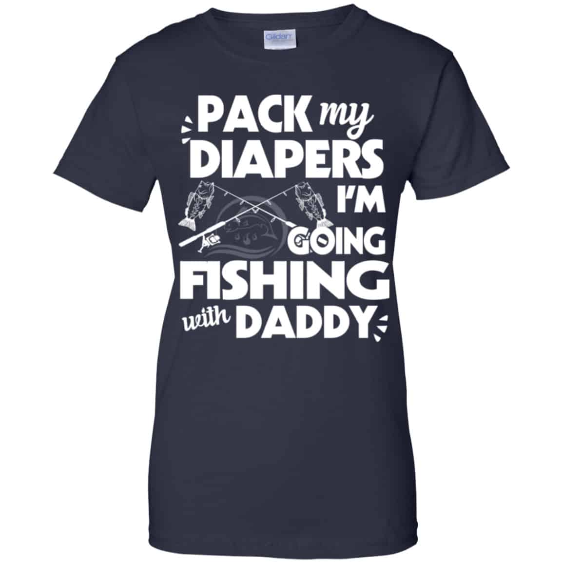 Pack My Diapers I’m Going Fishing With Grandpa Shirt, Hoodie, Tank