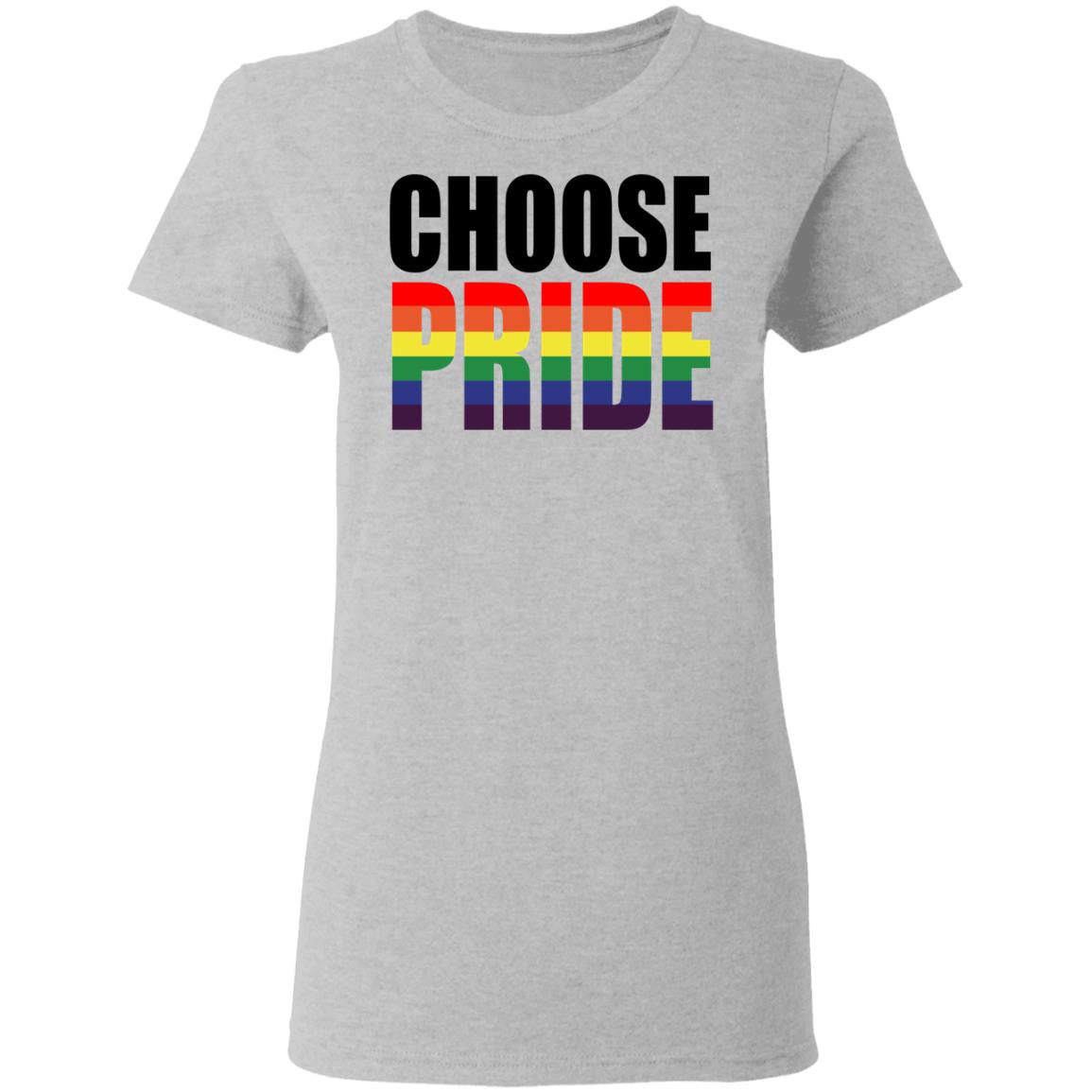 Choose Pride LGBT Pride Shirt, Hoodie, Tank