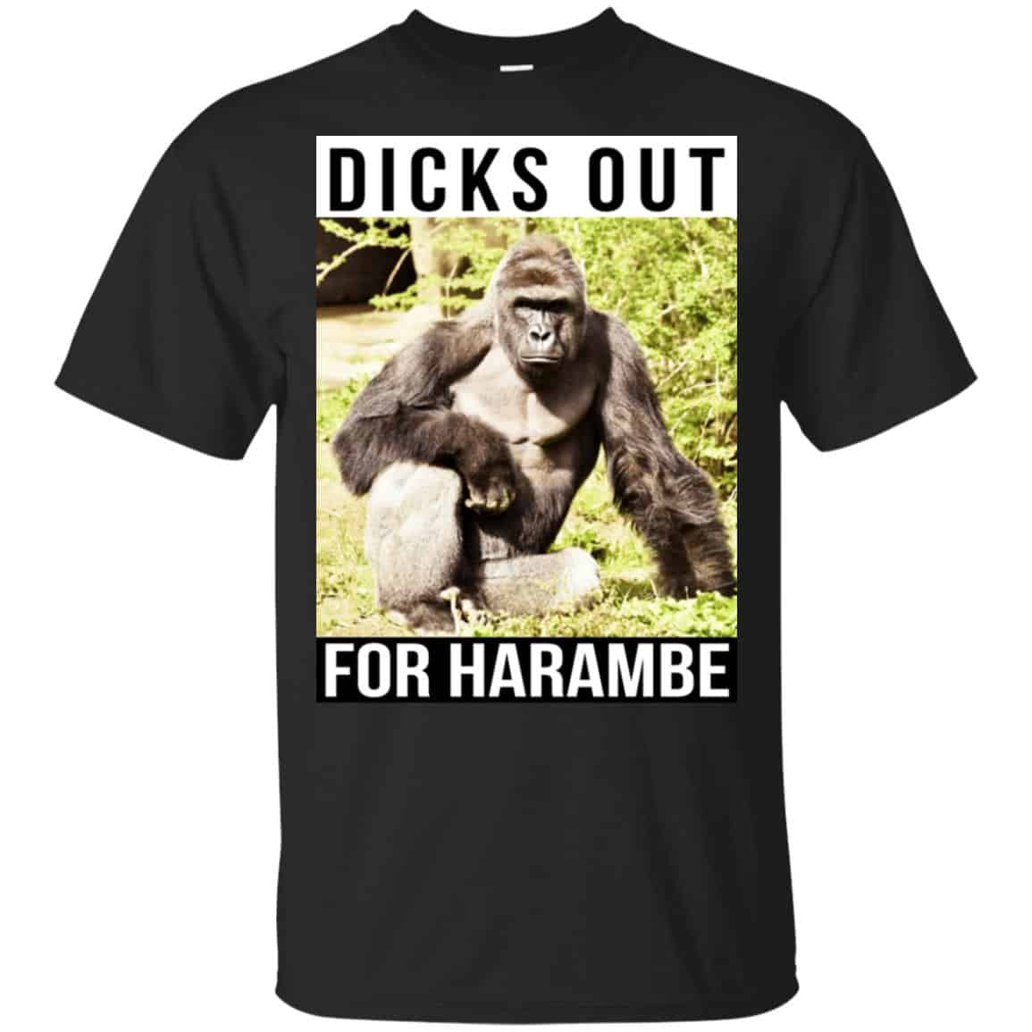 Dicks Out For Harambe Shirt, Hoodie, Tank